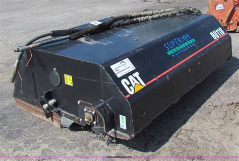 quick attach skid steer sweeper|caterpillar skid steer attachments broom.